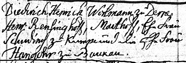KnapHenr.Geburtsurkunde.KiBuErstschrift.AusschnittTaufzeugen