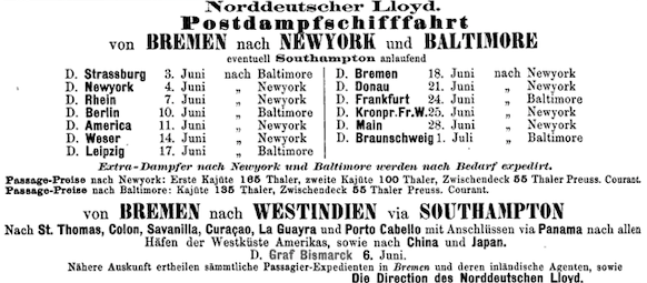 NDL.USA-Passagen.Bremen.582