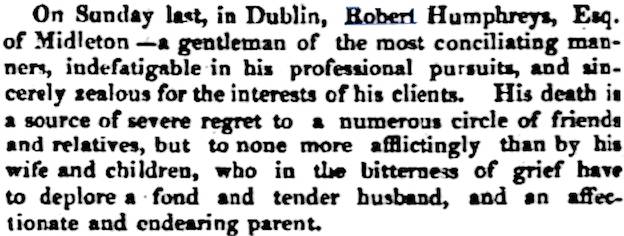 Robert_Humphreys_death_Southern_Reporter_and_Cork_Commercial_Courier_Saturday_26_February_1825_Kopie_2